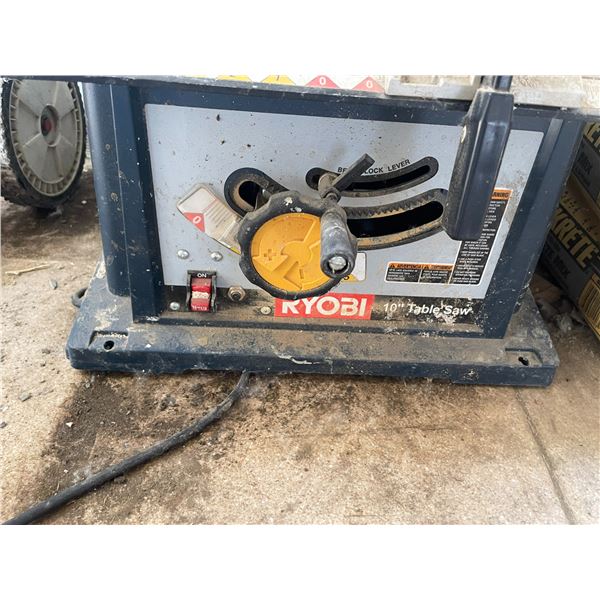 Ryobi 10" Table Saw