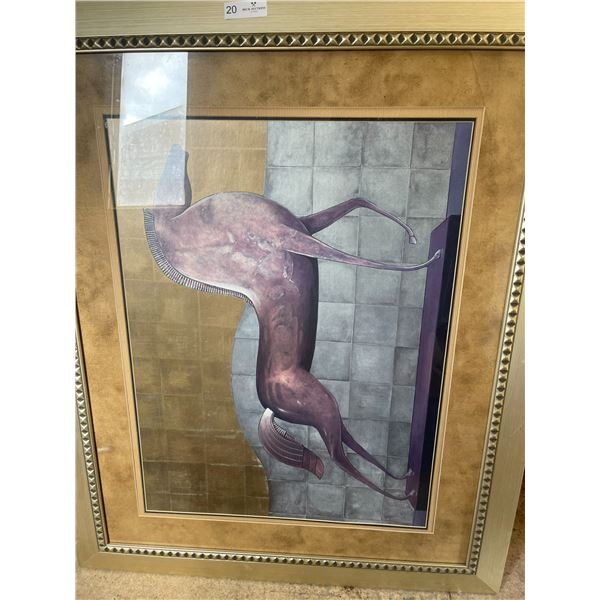 Large Horse Picture 36 x 36