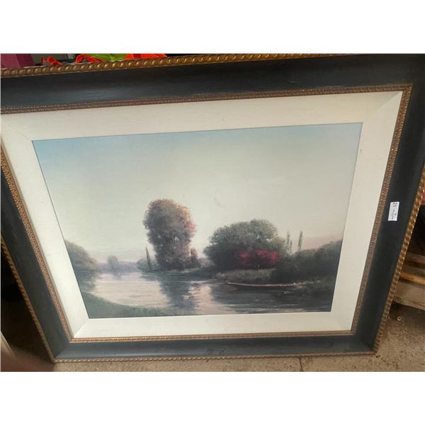 Large River Picture 36 x 36