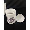 Image 2 : Vintage Milk Glass Planter, Vase & Lidded Jar (France)