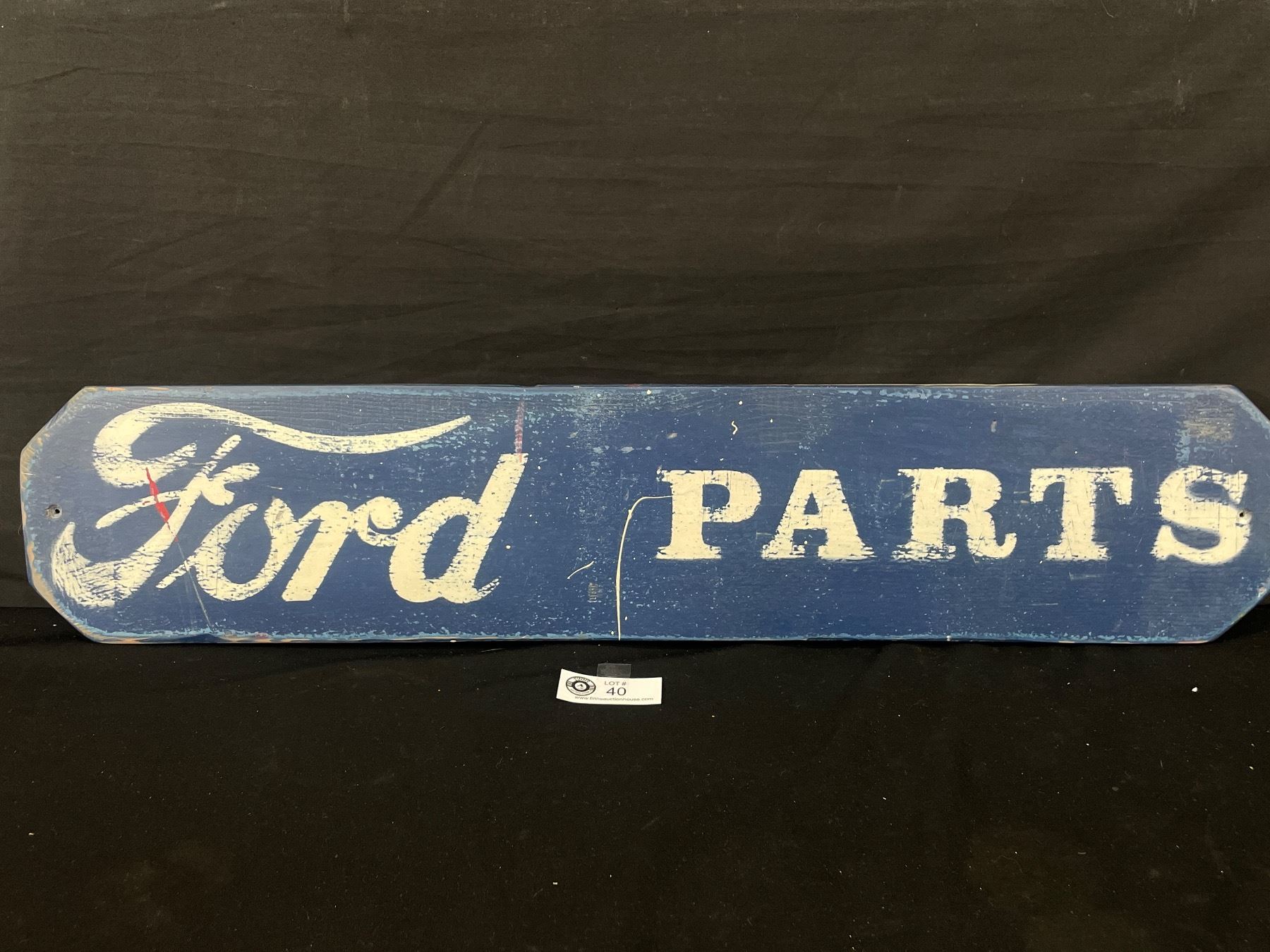Wood Ford Parts Sign