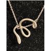 Image 2 : 925 Sterling Silver Snake Pendant w/Chain Necklace