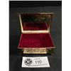 Image 2 : Vintage Metal Footed Jewelry Case