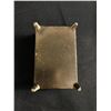 Image 3 : Vintage Metal Footed Jewelry Case