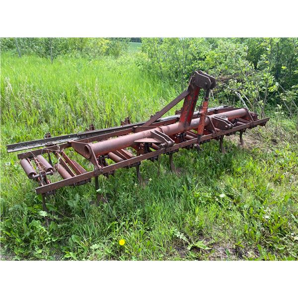 Approx. 10' MF Cultivator c/w linkage bar