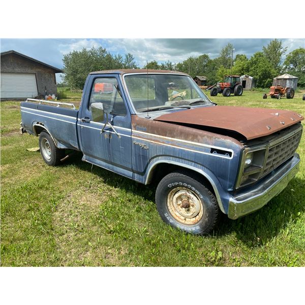 1980 Ford, 1/2 ton, # F15GCHJ1535, Big V8, Auto, Not running