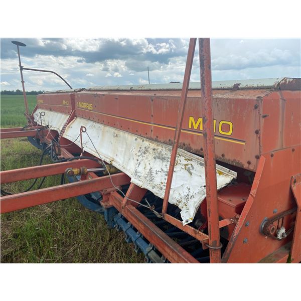 2- Morris M10 Drills, transport wheels are broken off. (Buyer Responsible to Move)