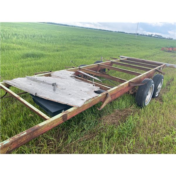 Approx. 16' 5th wheel trailer Frame (Farm Use Only)
