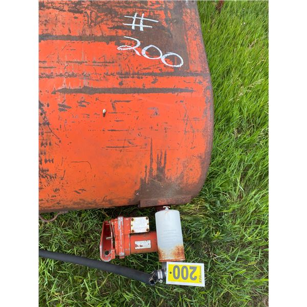 Tidy tank & 12 Volt Pump