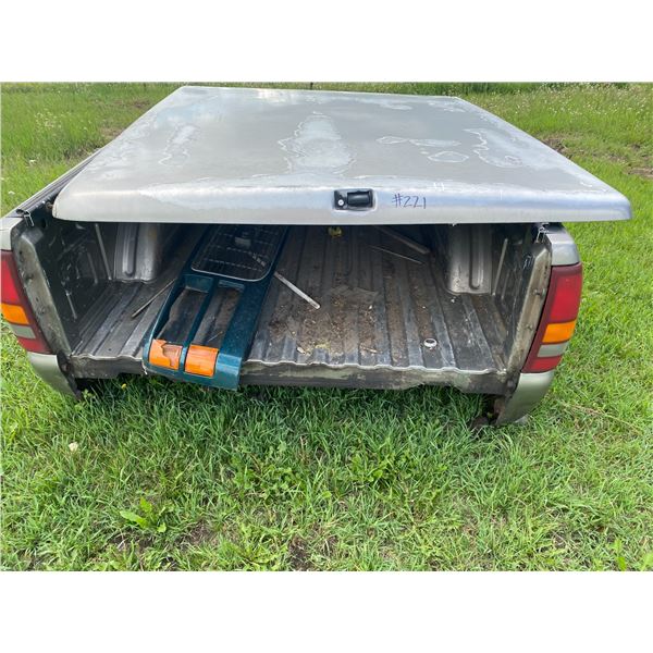 Chevy truck box, grill & cover