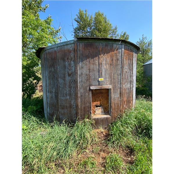 Round Bin c/w 1/3 of seed