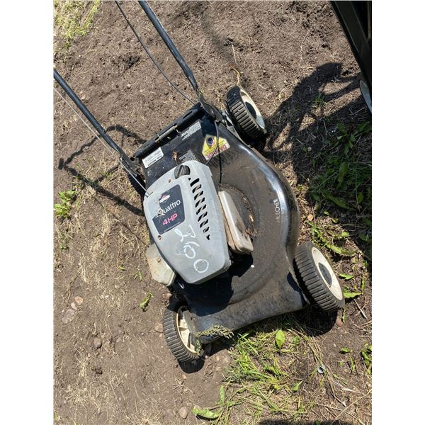 4 Hp push mower (runs)