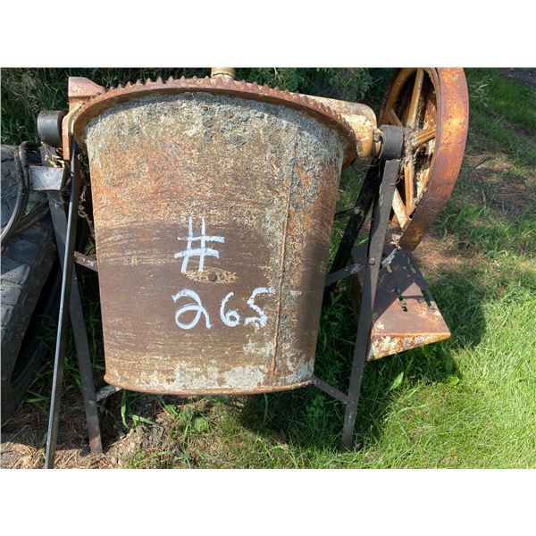 Cement mixer (no motor)