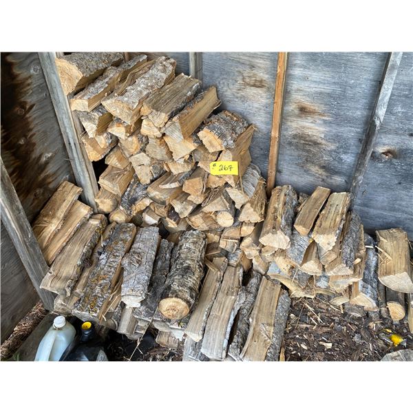 Misc. (Poplar wood) & 2- Jugs of Oil