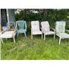 Image 1 : Qty of Lawn chairs