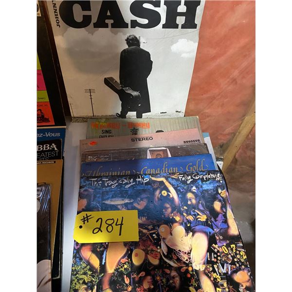 Records- ABBA, Kenny Rogers, Patsy Cline etc.