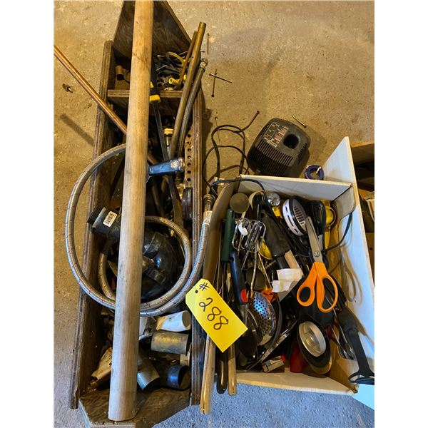 Utensils & plumbing misc. & elec.