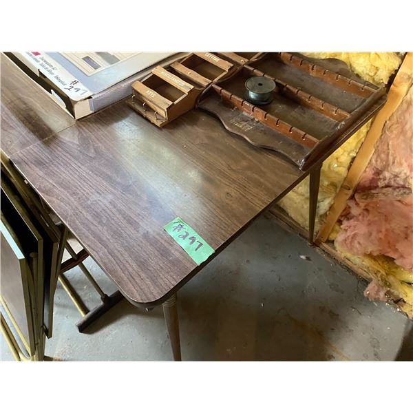 Drawing board & 2- Racks, Table