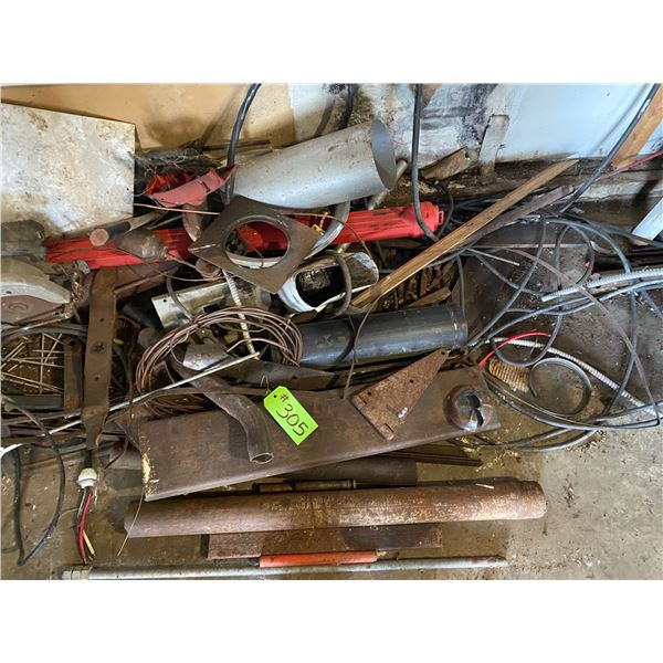 Pile of misc. steel