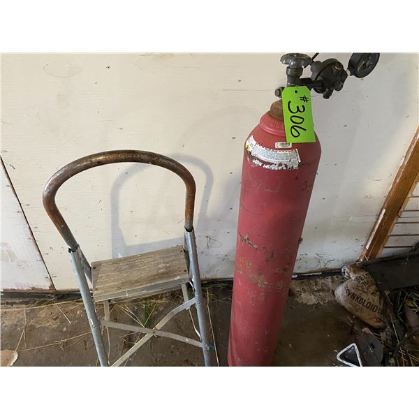 Oxy Bottle & step ladder