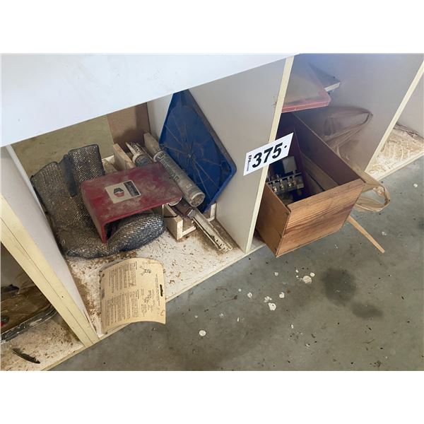 Misc. under the counter & in the drawers