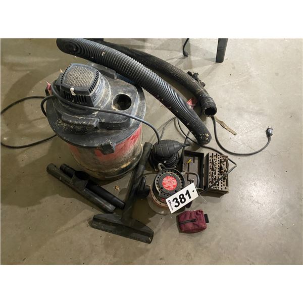 Vacuum, router & sander (working)