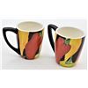 Image 4 : 4 Caliente' Pottery Chile Pepper Cups
