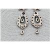Image 3 : Sterling Peridot and Amethyst Earrings