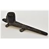 Image 2 : South American Clay Pottery Iguana Pipe