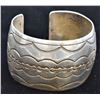 Image 2 : Estate Navajo Sterling Cuff Bracelet