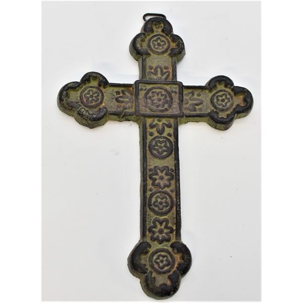 Cast Iron Cross Wall Decor