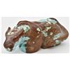 Image 1 : Zuni Royston Turquoise Animal Fetish by F. Pino
