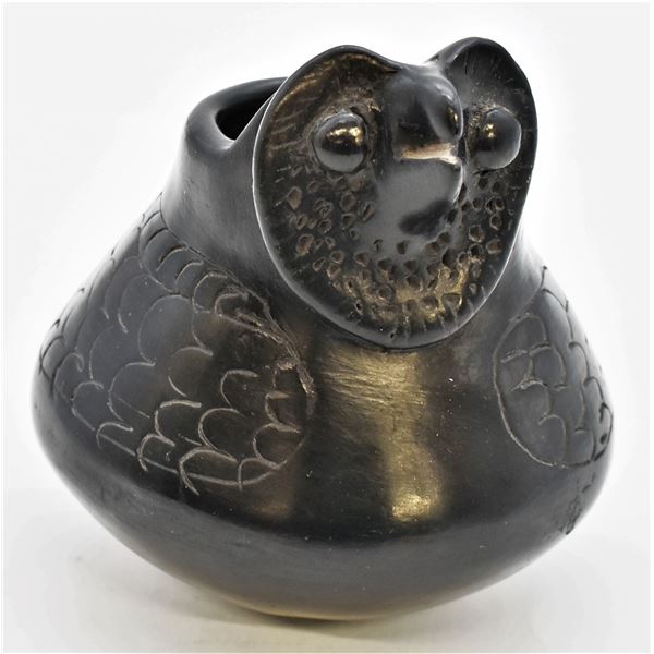 Vintage Mata Ortiz Owl Effigy Jar