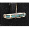Image 1 : Estate Navajo Sterling Turquoise Ring, Size 10.25