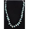 Image 1 : Navajo Sleeping Beauty Turquoise Nugget Necklace
