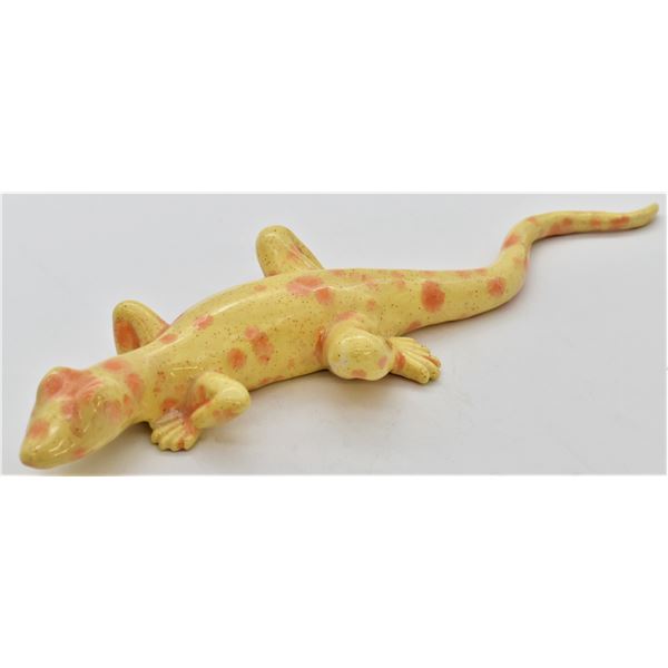 Glazed Ceramic Pottery Lizard