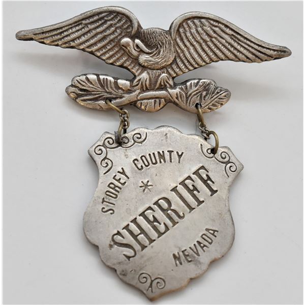 Storey County Nevada Sheriff's Badge Replica