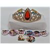 Image 1 : Disneyana Crown and Buttons