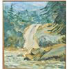 Image 3 : Original Oil Painting of Waterfall