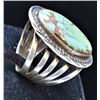 Image 2 : Navajo Sterling Stone Mt. Turquoise Ring, Sz 9.5