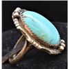 Image 3 : Vintage Navajo Sterling Turquoise Ring, Size 7.5