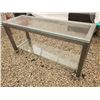 Image 1 : Metal And Glass Sofa Table