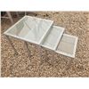 Image 2 : Metal And Glass Nesting Tables