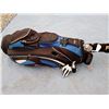 Image 2 : Blue And Black Golf Bag With Clubs