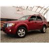 Image 1 : A2 --  2009 FORD ESCAPE XLT 4X4 SUV, RED, 266,970 KMS