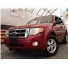 Image 3 : A2 --  2009 FORD ESCAPE XLT 4X4 SUV, RED, 266,970 KMS