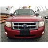 Image 5 : A2 --  2009 FORD ESCAPE XLT 4X4 SUV, RED, 266,970 KMS