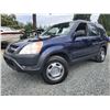 Image 1 : C2 --  2003 HONDA CRV LX AWD, Blue, 291,491 KMS