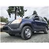 Image 2 : C2 --  2003 HONDA CRV LX AWD, Blue, 291,491 KMS