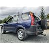 Image 34 : C2 --  2003 HONDA CRV LX AWD, Blue, 291,491 KMS